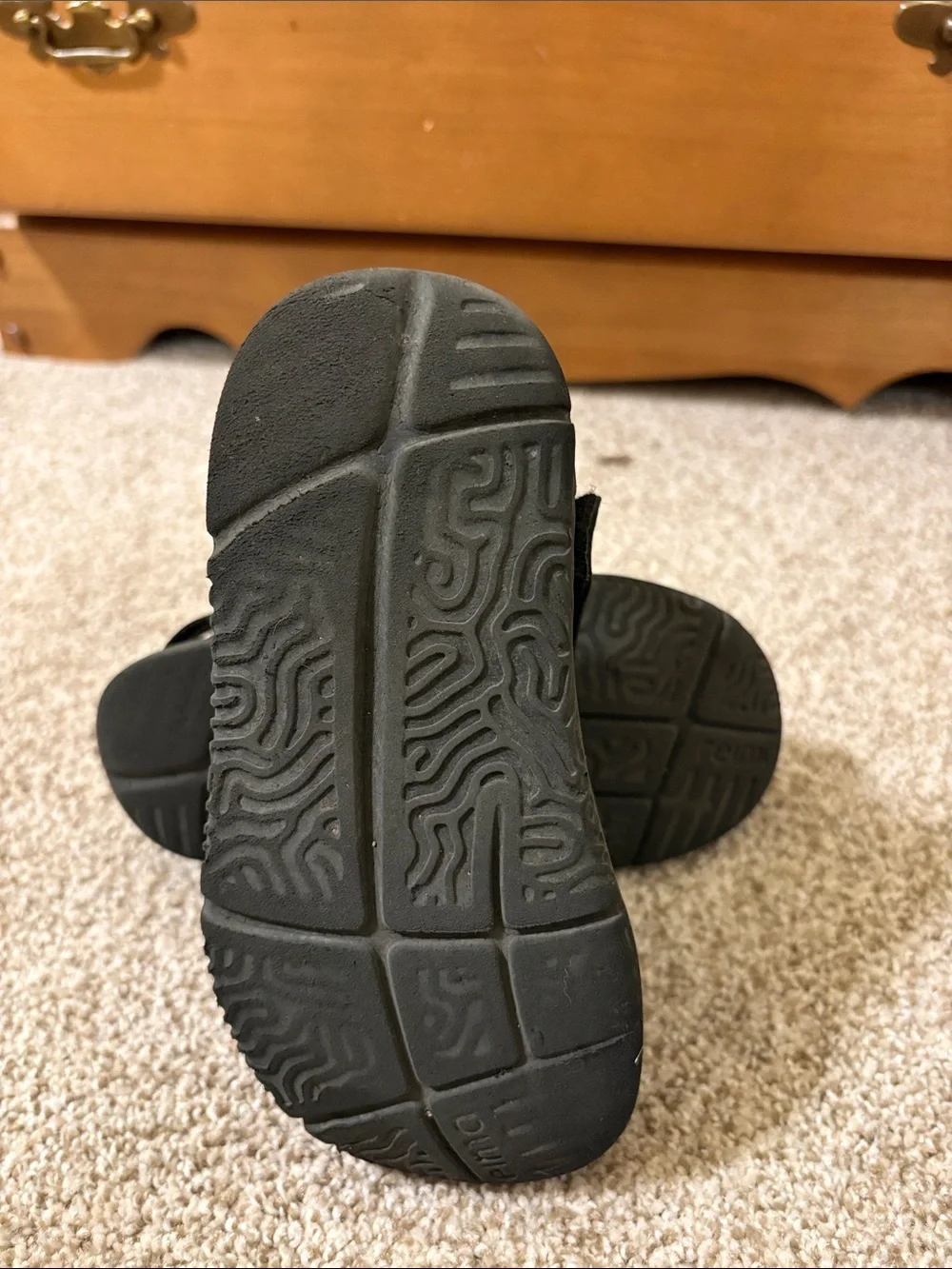 Reima Kids Black Slip-On Water-Friendly Shoes